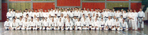 Une centaine de stagiaires... de 5 nationalit�s diff�rentes.